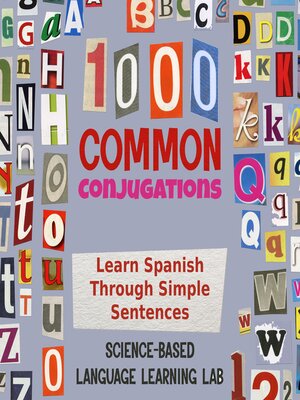 cover image of 1000 Common Conjugations